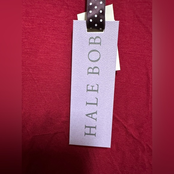 Hale Bob Kimono Deep Red Robe NWT - Picture 8 of 11